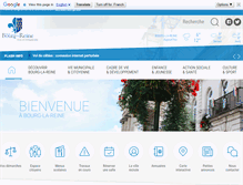 Tablet Screenshot of bourg-la-reine.fr